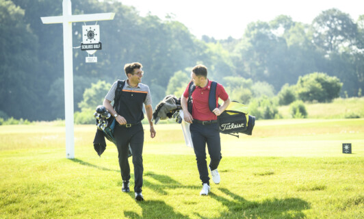 Kostenfreier Shuttleservice auf dem Golfplatz Golf Fleesensee.