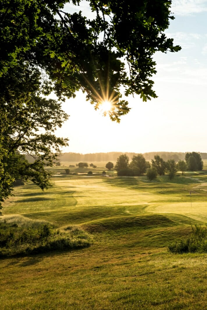 Der Hotel SCHLOSS Fleesensee Golfplatz.