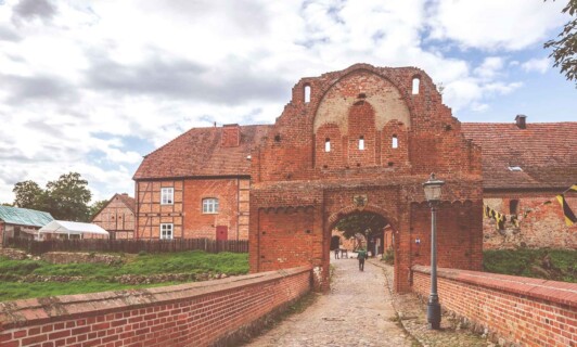 Die historische Burg Stargard.