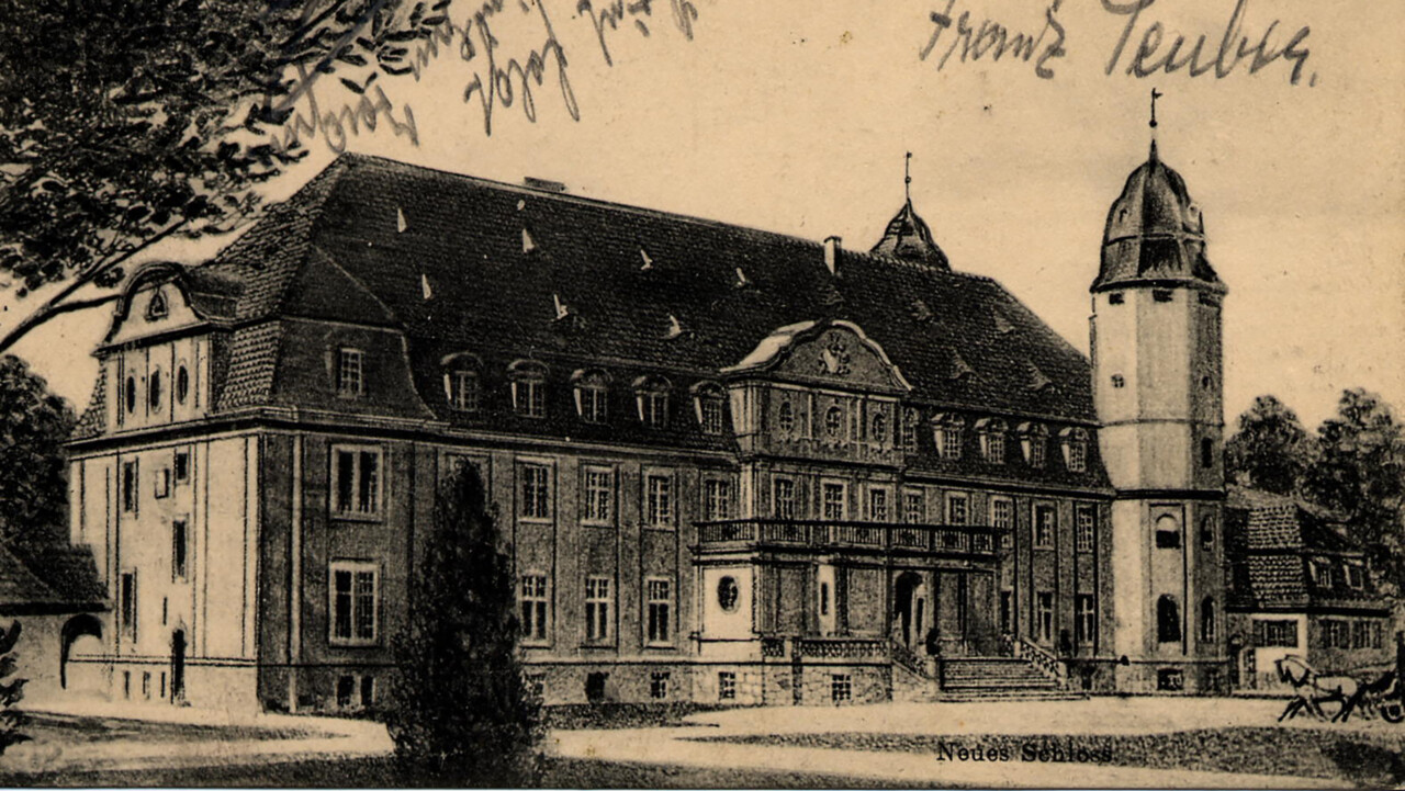 Historisches Abbild des Schlosshotel Fleesensee