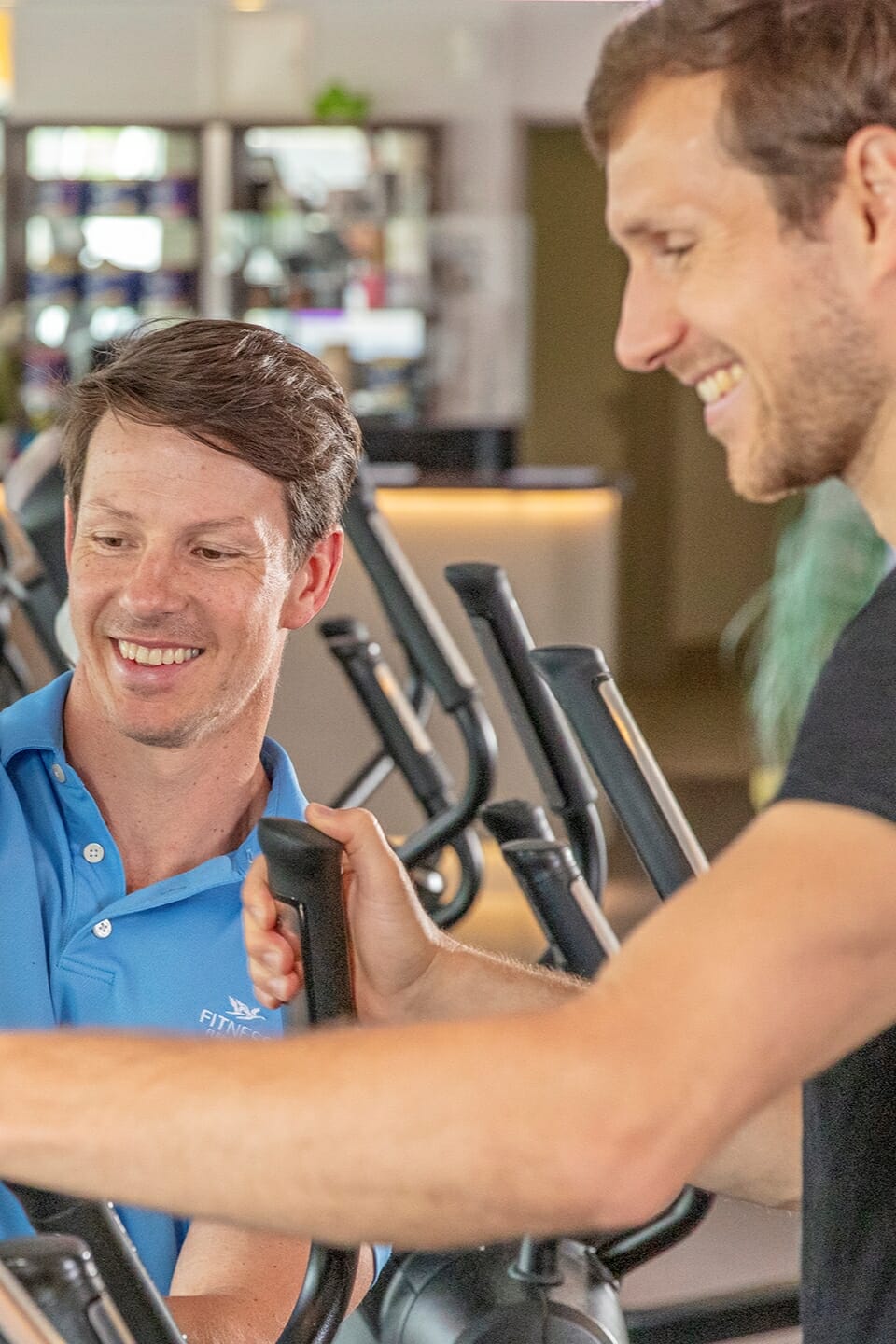 Bodycheck im Fitnessstudio für Erstellung Trainingsplan