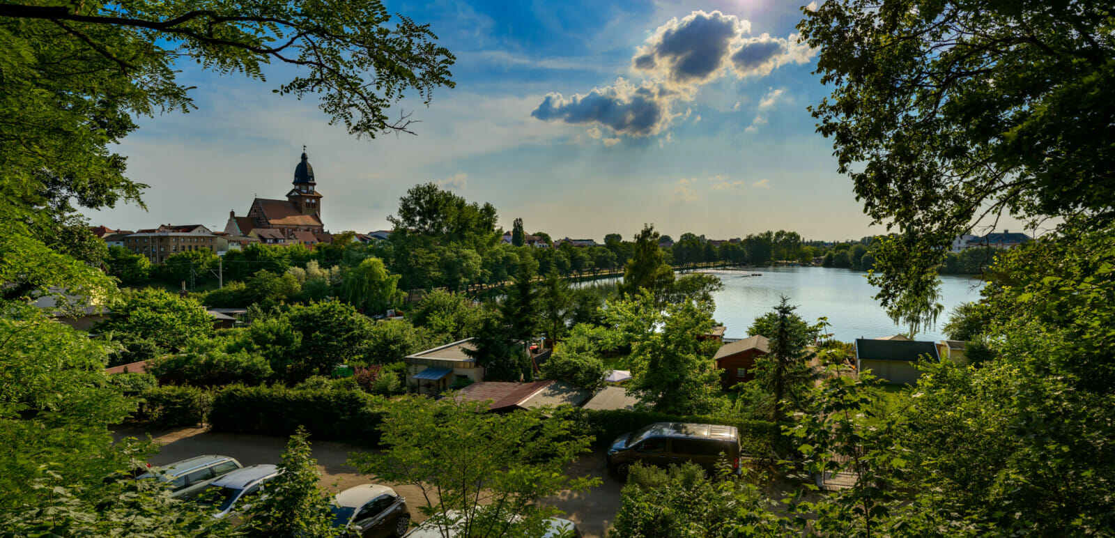 Die Marienkirche in Waren Müritz.