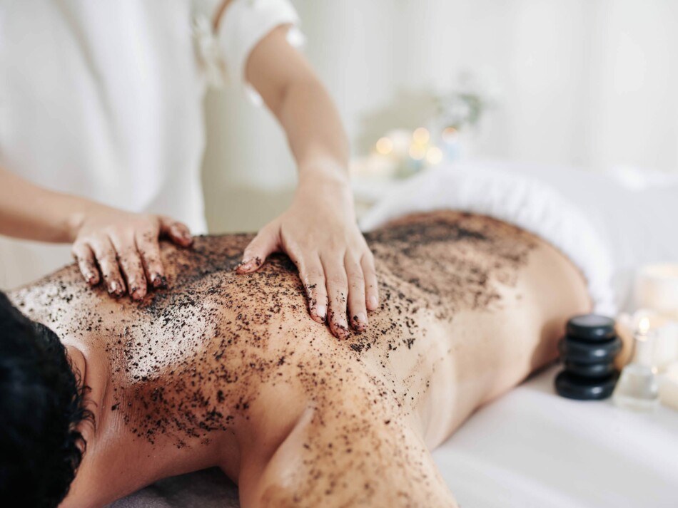 Kaffeepeeling Im Spa des Schlosshotel Fleesensee
