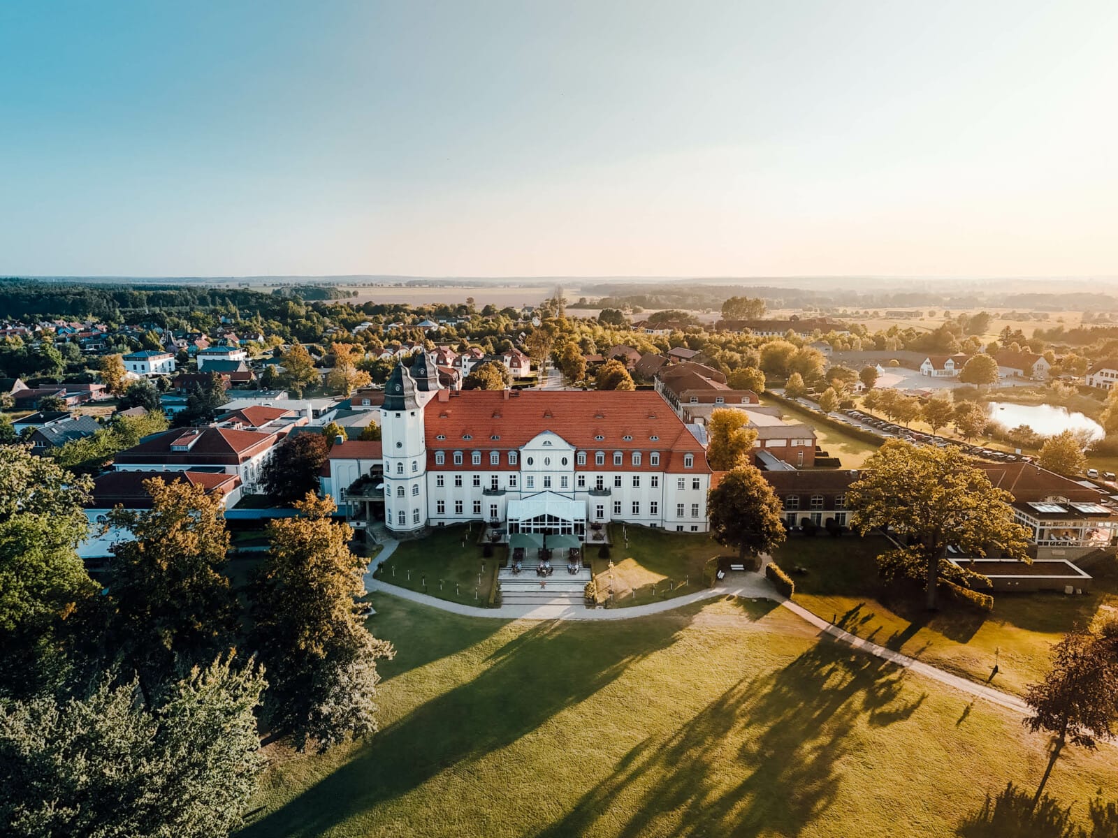 Schloss Hotel in der mecklenburgischen Seenplatte