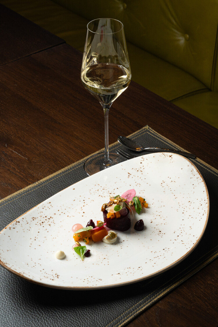 Gourmetküche im Restaurant am Schlosshotel Fleesensee